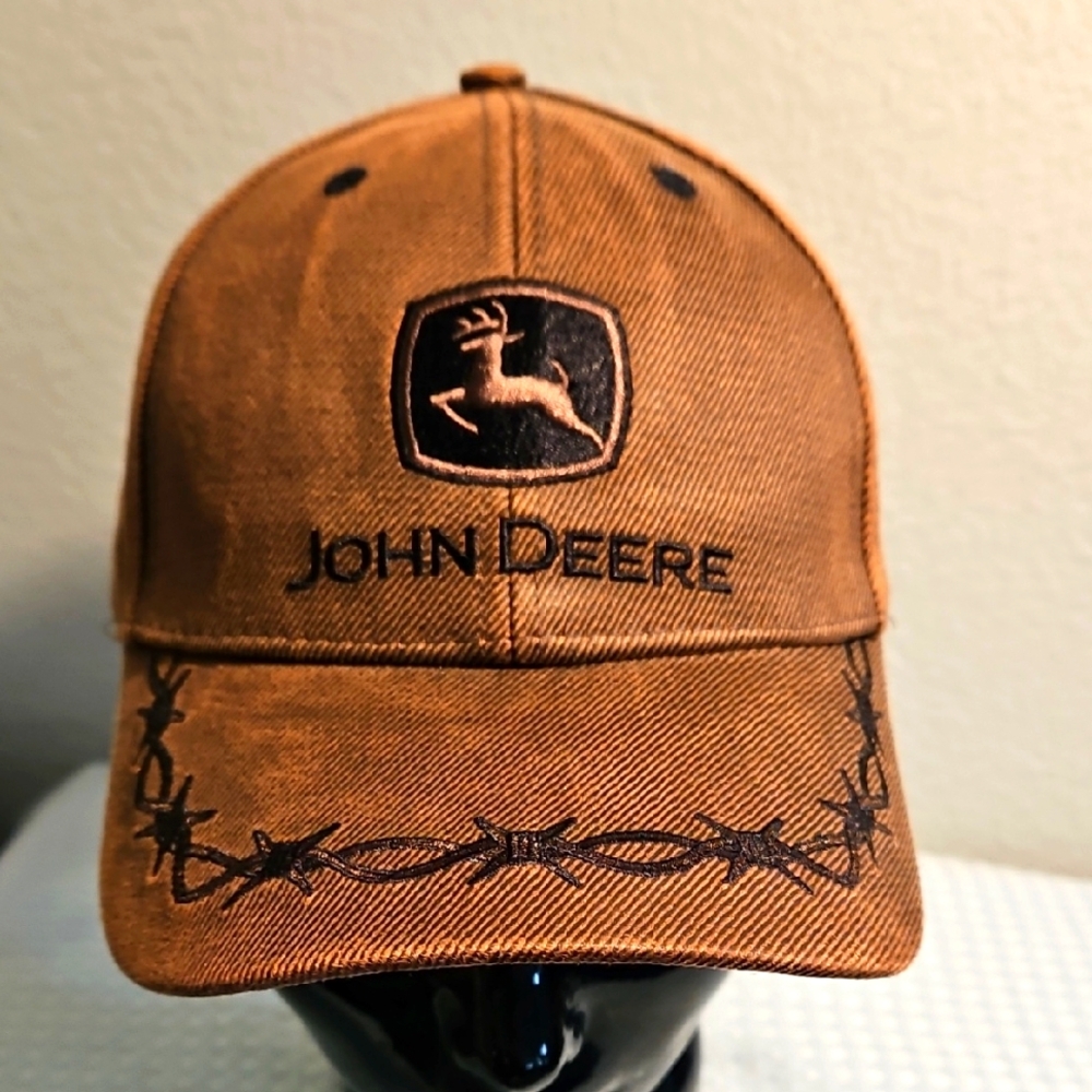 John Deere Rustic Brown Cap